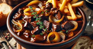 Rezept aus Belgien - Carbonnade Flamande