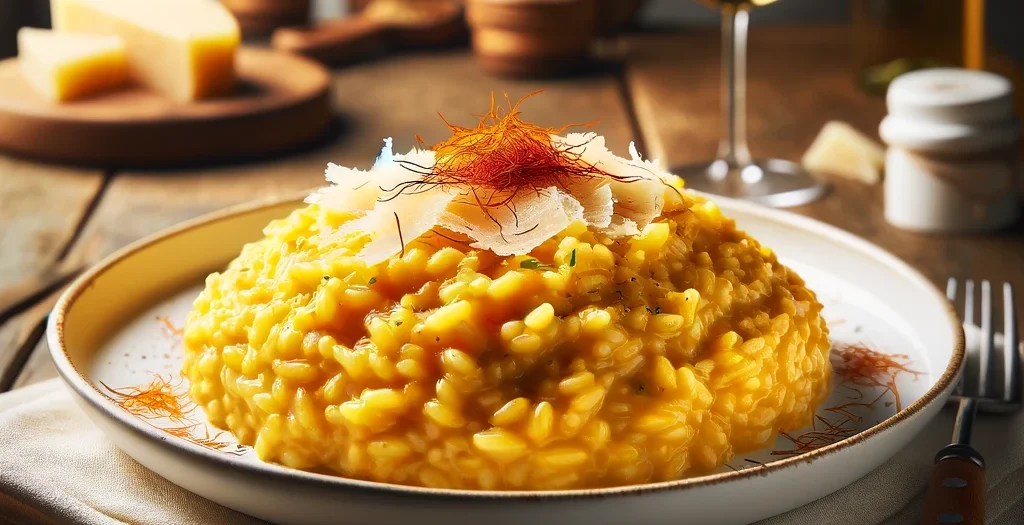 Rezept aus Italien - Risotto alla Milanese