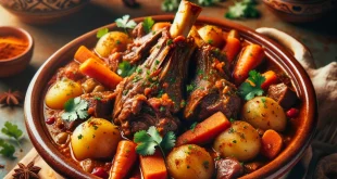 Rezept aus Marokko - Lammhaxe Tajine