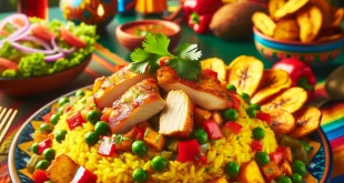 Rezept aus Panama - Arroz con Pollo