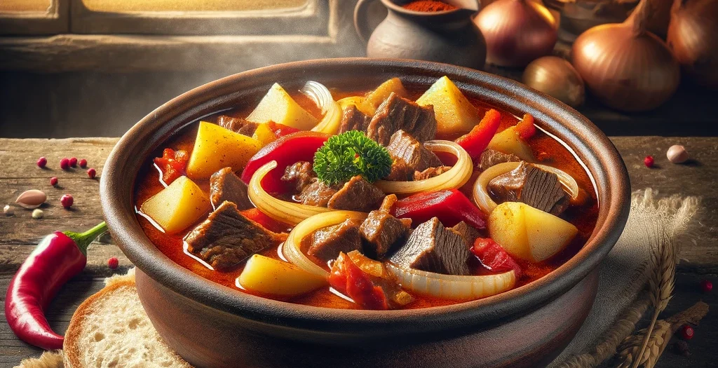 Rezept aus Ungarn - Ungarischer Gulasch