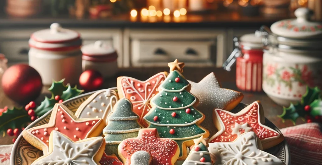 Backrezept - Festliche Weihnachtsplätzchen