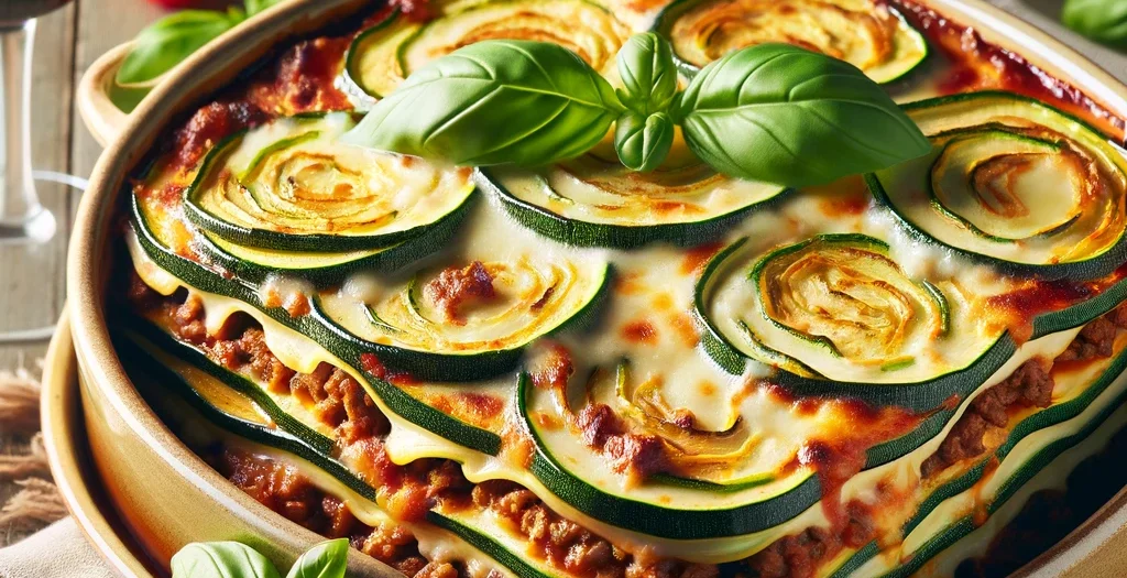 Low-Carb-Zucchini-Lasagne