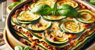 Low-Carb-Zucchini-Lasagne