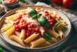 Pasta mit Tomatensauce - passierte Tomaten