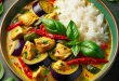 Thai grünes Curry mit Huhn