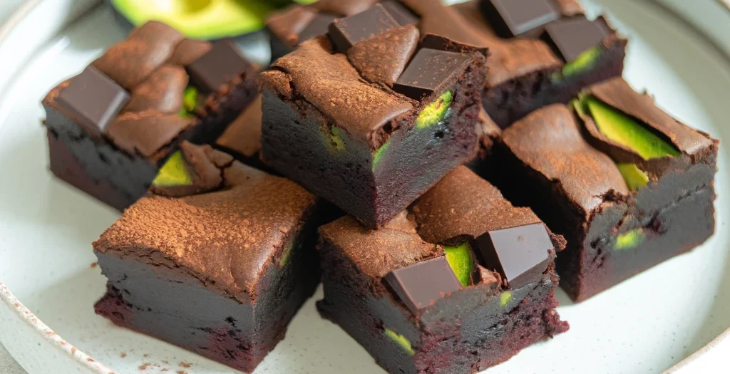 Vegane Schokoladen-Avocado-Brownies