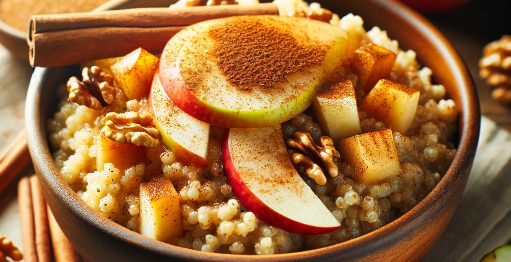 Senioren-Rezept - Apfel-Zimt Quinoa