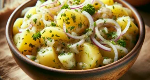 Traditioneller Deutscher Kartoffelsalat