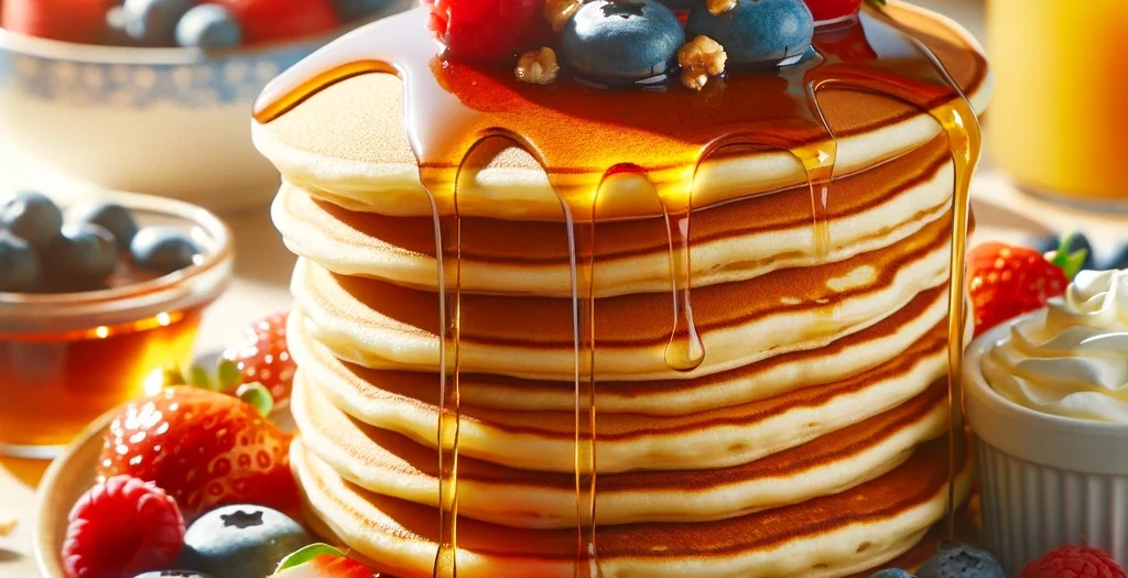 Amerikanische Pancakes