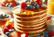 Amerikanische Pancakes