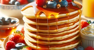 Amerikanische Pancakes