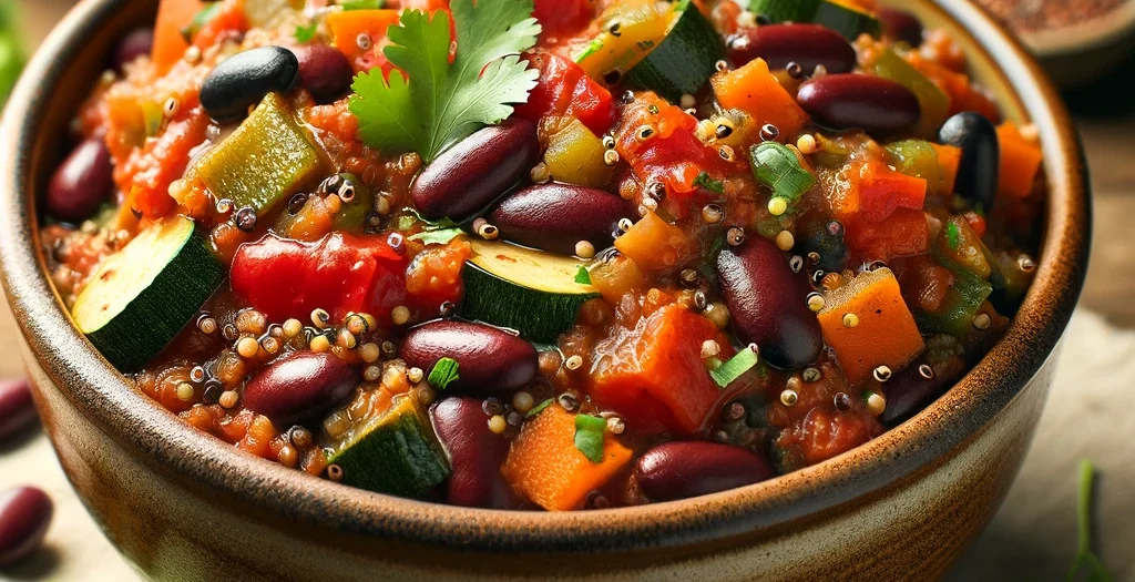 Veganes Quinoa-Chili