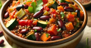 Veganes Quinoa-Chili