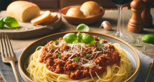 Authentische Spaghetti Bolognese