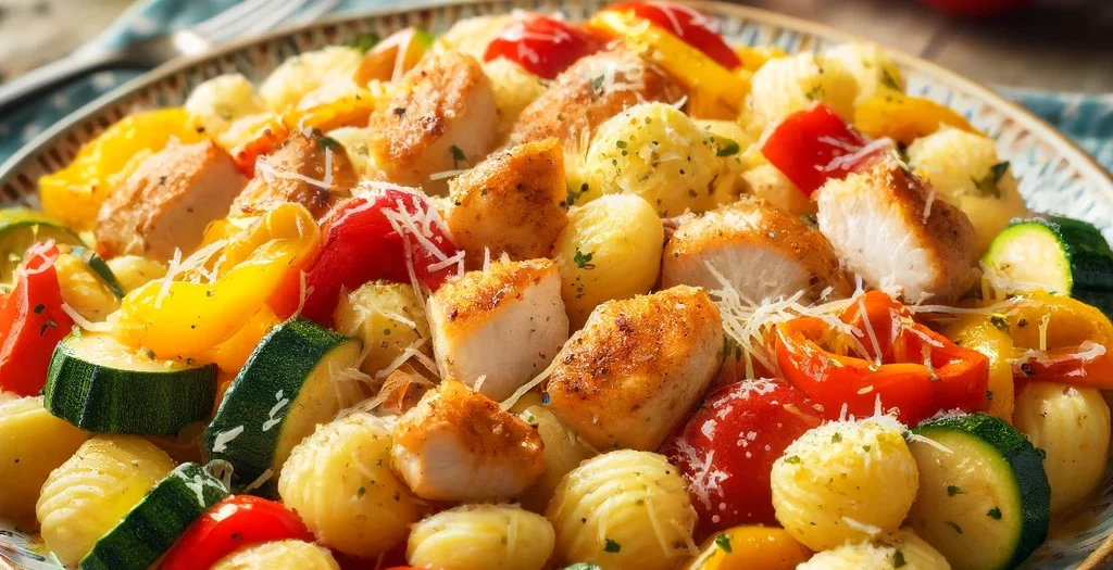 Gnocchi-Geflügel-Pfanne - Kinderfreundlich