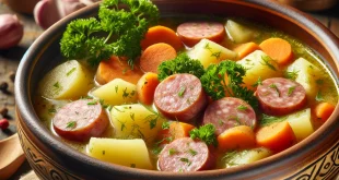 Sächsische Kartoffelsuppe