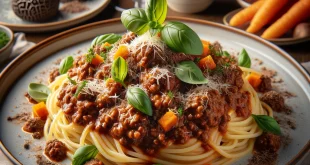 Trüffel-Spaghetti Bolognese