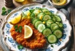 Wiener Schnitzel mit Gurkensalat