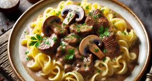 Boeuf Stroganoff