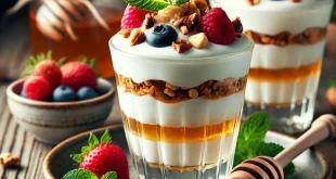 Joghurt-Honig-Parfait