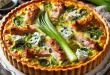 Kassler-Lauch-Quiche mit Blauschimmelkäse