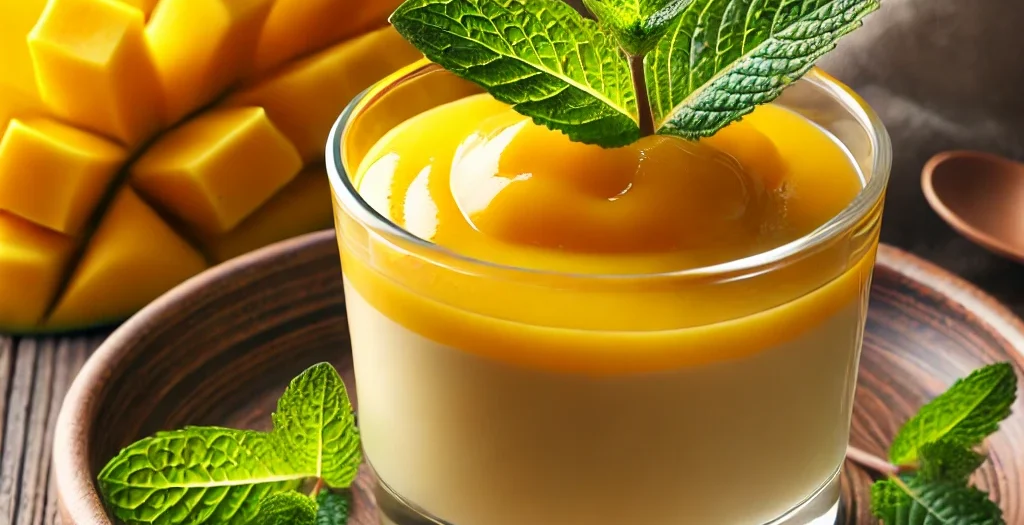 Mango-Kokos-Pudding