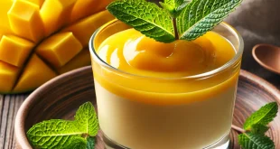 Mango-Kokos-Pudding