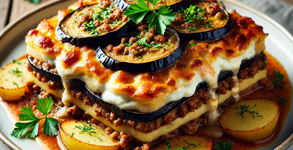 Moussaka traditionell