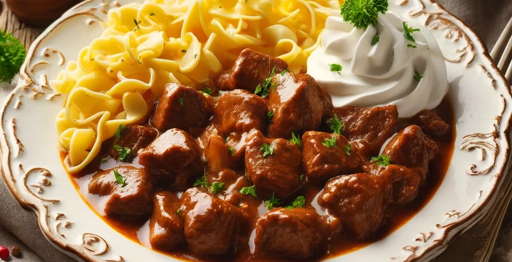 Rindsgulasch nach Omas Rezept