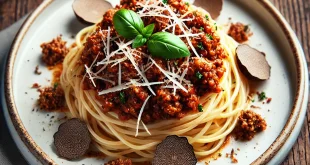 Spaghetti Bolognese mitTrüffel & Wildschwein