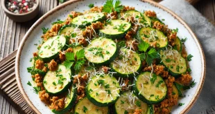 Zucchini-Hack-Pfanne