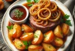 Zwiebelrostbraten mit Bratkartoffeln