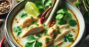 Hühnersuppe Tom Kha Gai