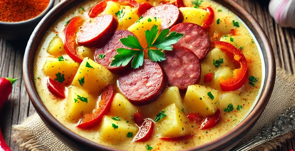 Kartoffelsuppe ungarischer Art