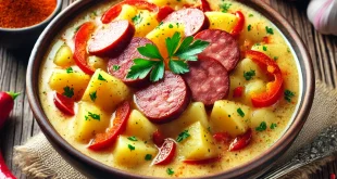 Kartoffelsuppe ungarischer Art