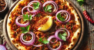 Lahmacun mit Pul Biber – scharf