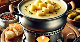 Neuenburger Fondue - Neuchâtel Fondue