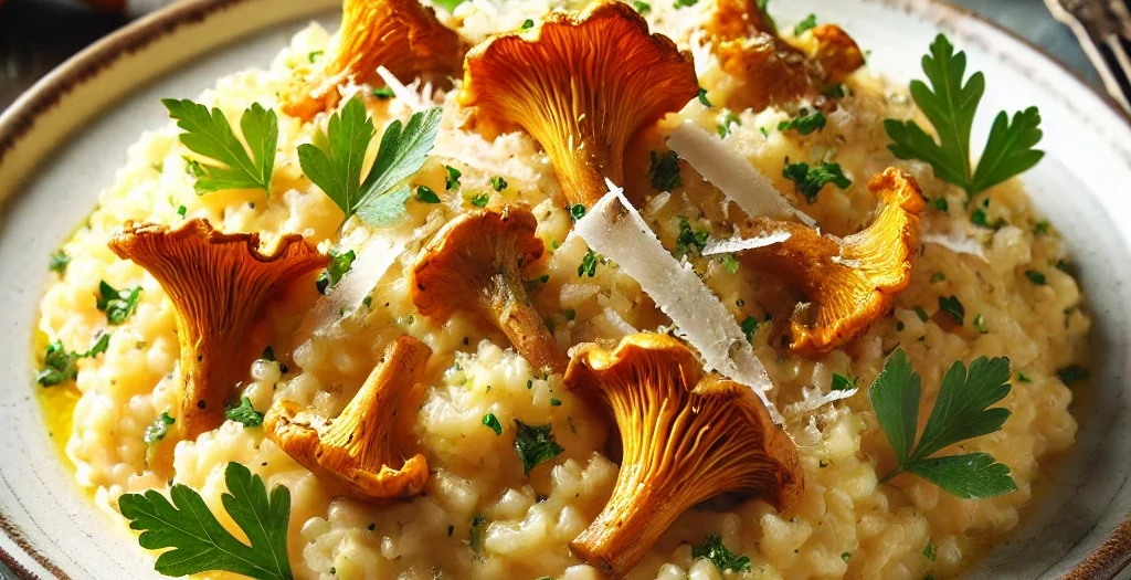 Pfifferlinge-Risotto - Eierschwammerl-Risotto