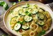 Zucchini-Frischkäse-Nudeln