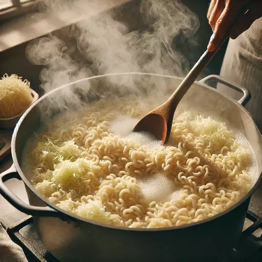 Spätzle kochen