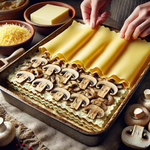 Lasagne schichten